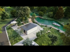 Plano australiano claro da avó da construção de aço/casa dobrável com peso leve