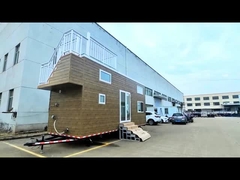 Revolucionar a experiência de viagem com uma caixa de cidra Casa Prefabricada em Rodagens à venda