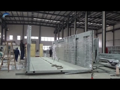 Posições de emergência portáteis dobráveis Abrigos familiares paneis de sanduíche de casa lutos