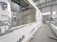 Estrutura de aço leve projetada para casas móveis pré-fabricadas ecologicamente corretas montagem rápida