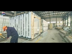 Casas de contêineres pré-fabricadas de aço leve / kits pré-fabricados para habitação