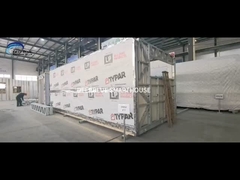 Casas móveis pré-fabricadas brancas ecológicas / Casas móveis de madeira de aço leve